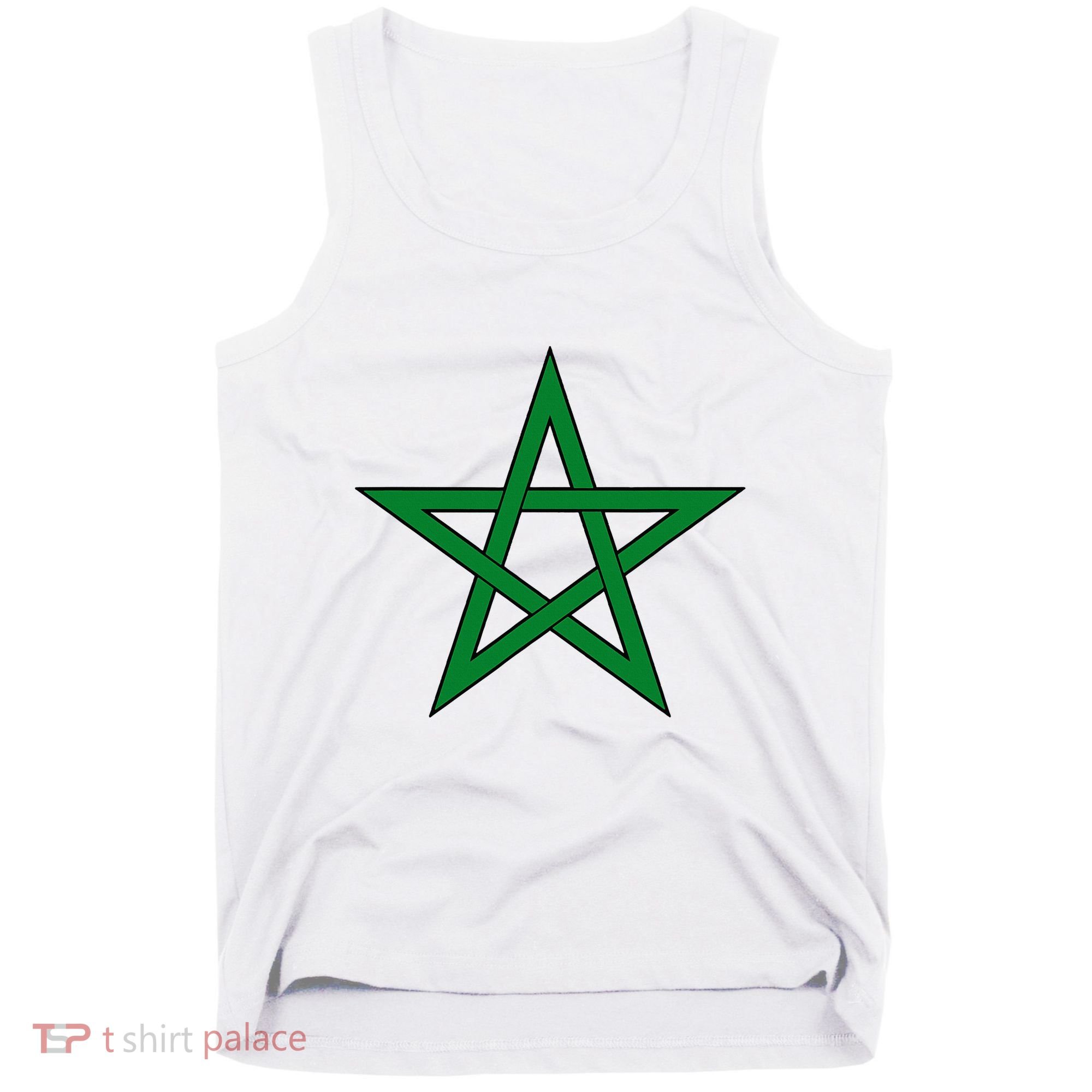 Moorish American Proud Moors Moorish Moroccan Flag Amexem Tank Top