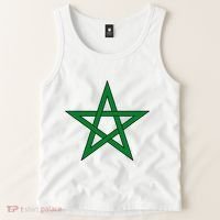 Moorish American Proud Moors Moorish Moroccan Flag Amexem Tank Top thumb 2