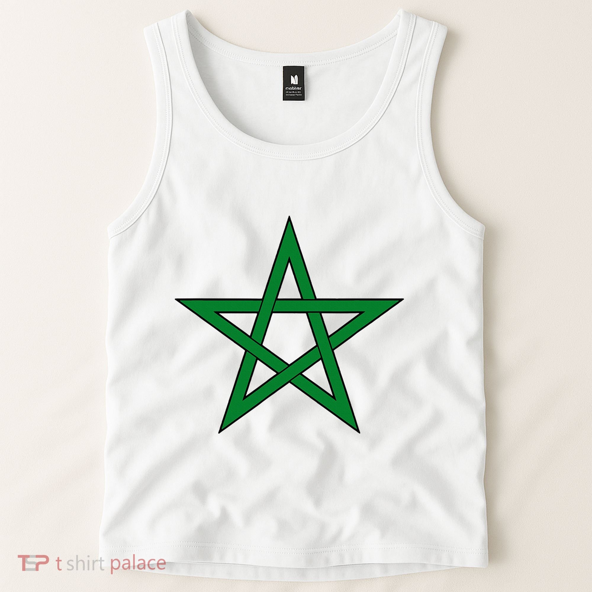 Moorish American Proud Moors Moorish Moroccan Flag Amexem Tank Top