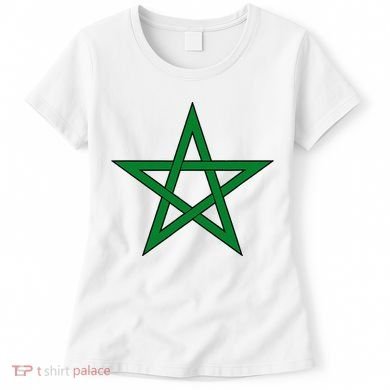 Moorish American Proud Moors Moorish Moroccan Flag Amexem Women's T-Shirt