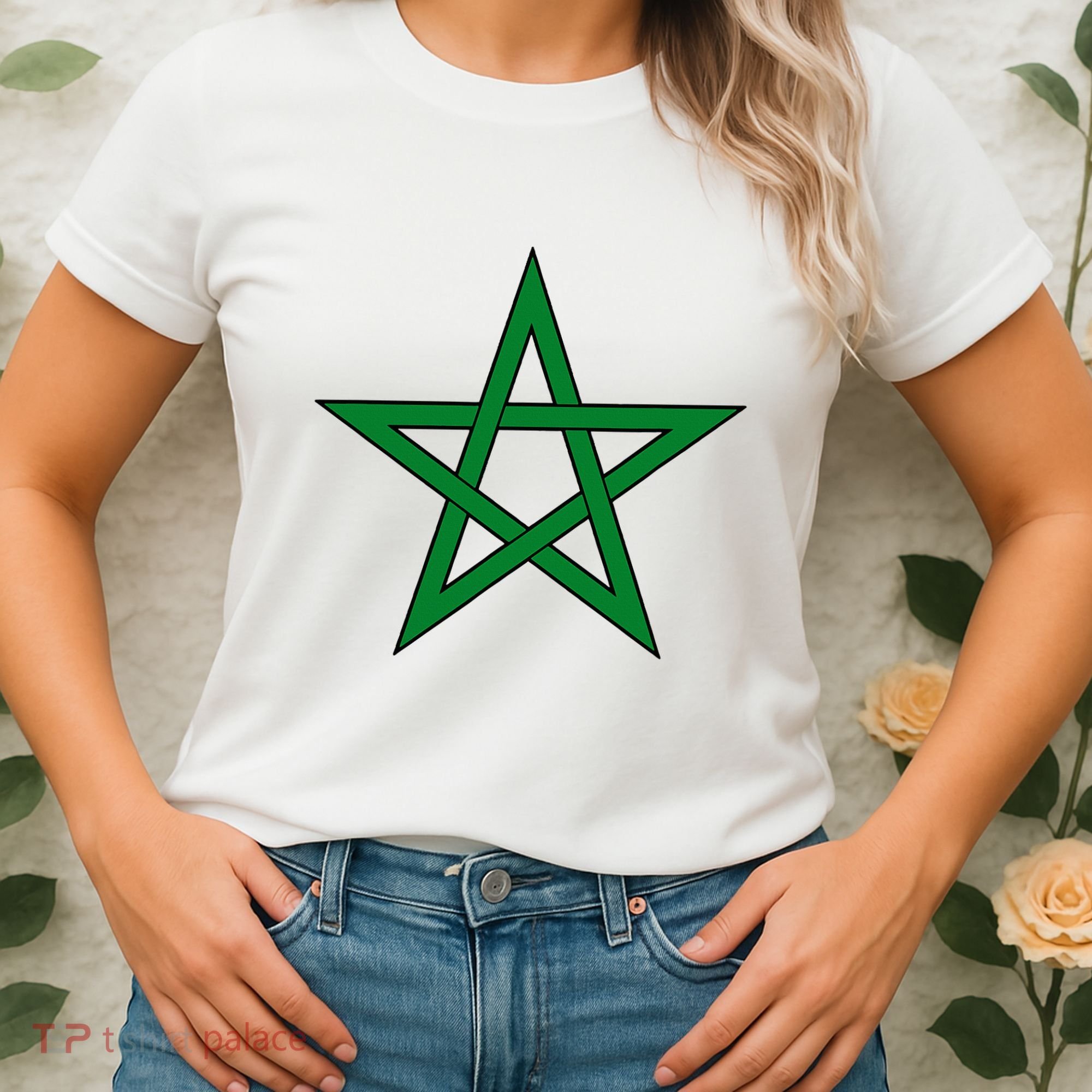 Moorish American Proud Moors Moorish Moroccan Flag Amexem Women's T-Shirt
