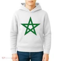 Moorish American Proud Moors Moorish Moroccan Flag Amexem Kids Hoodie thumb 4