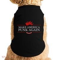 Make America Punk Again Anti Trump Rock Gift Idea Doggie Tank thumb 0