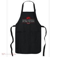 Make America Punk Again Anti Trump Rock Gift Idea Apron thumb 0