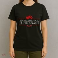 Make America Punk Again Anti Trump Rock Gift Idea T-Shirt thumb 4