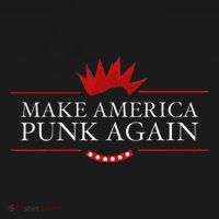 Make America Punk Again Anti Trump Rock Gift Idea T-Shirt thumb 7