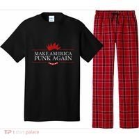 Make America Punk Again Anti Trump Rock Gift Idea Pajama Set thumb 0