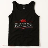 Make America Punk Again Anti Trump Rock Gift Idea Tank Top thumb 2