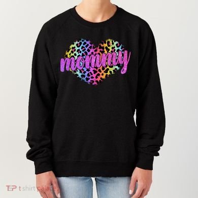 Mommy Animal Print Mothers Day Women's Sweatshirt