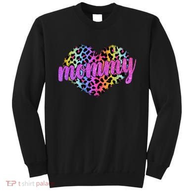 Mommy Animal Print Mothers Day Sweatshirt