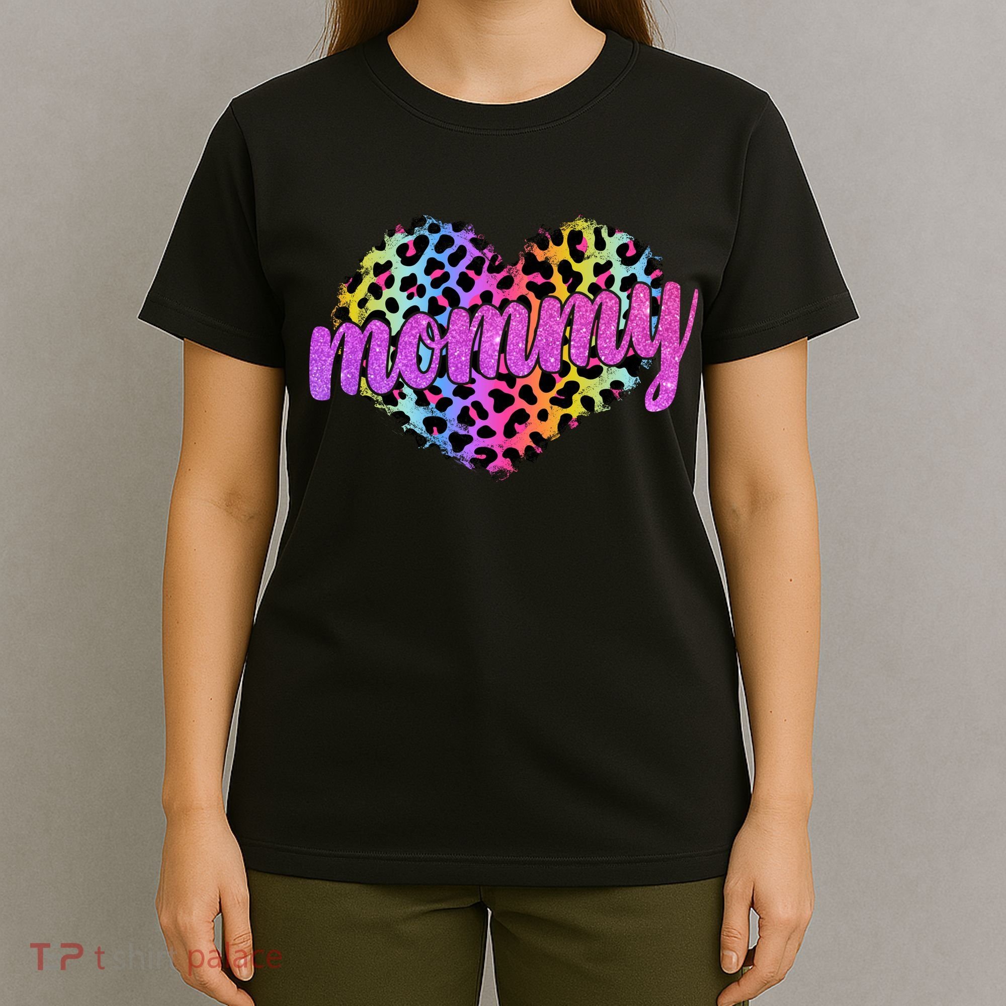 Mommy Animal Print Mothers Day T-Shirt