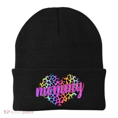 Mommy Animal Print Mothers Day Beanie