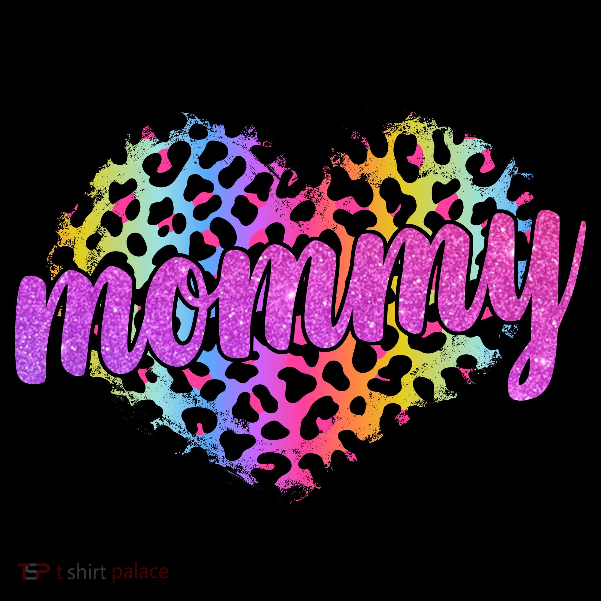 Mommy Animal Print Mothers Day Women's Hoodie