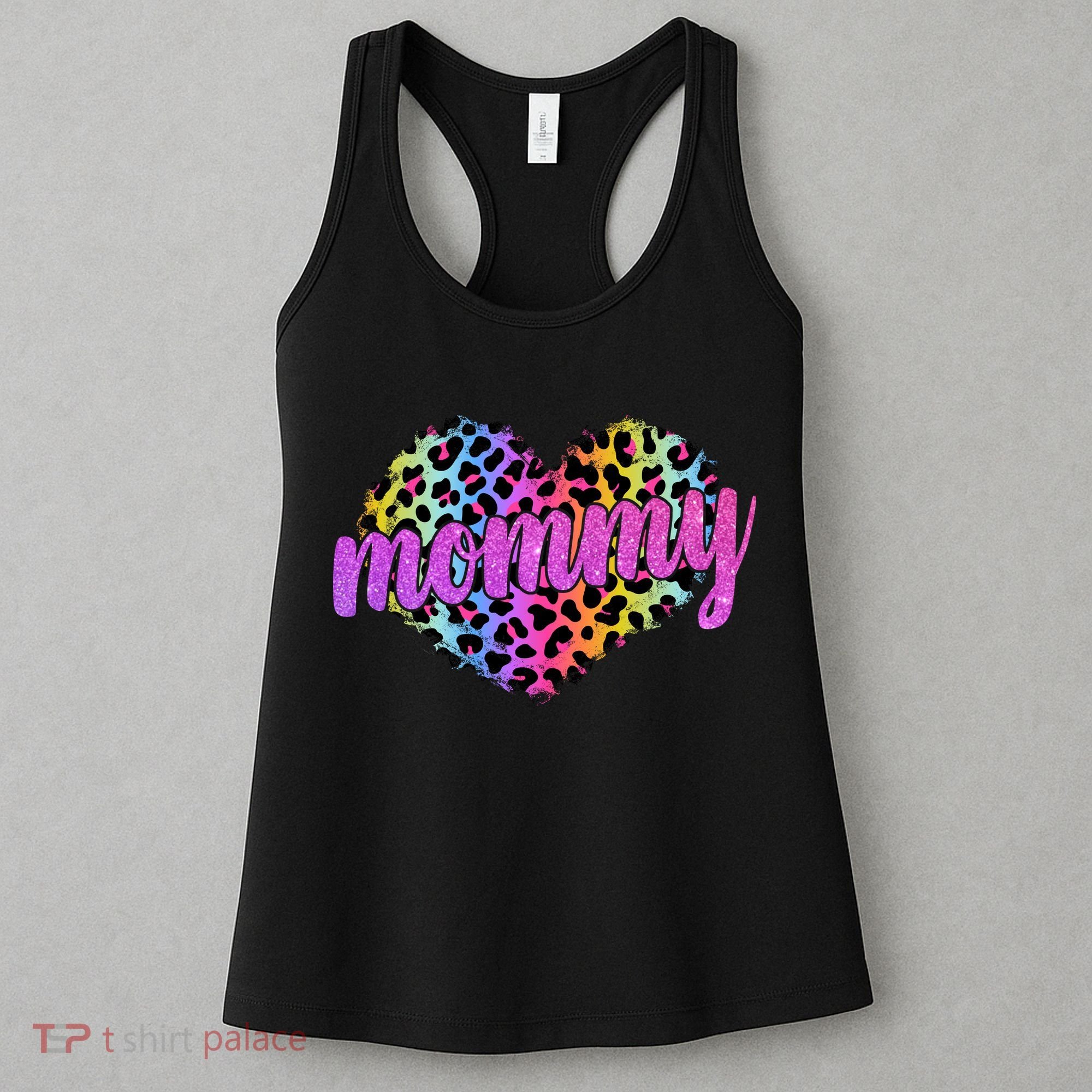 Mommy Animal Print Mothers Day Women's Tank Top