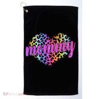 Mommy Animal Print Mothers Day Golf Towel thumb 0