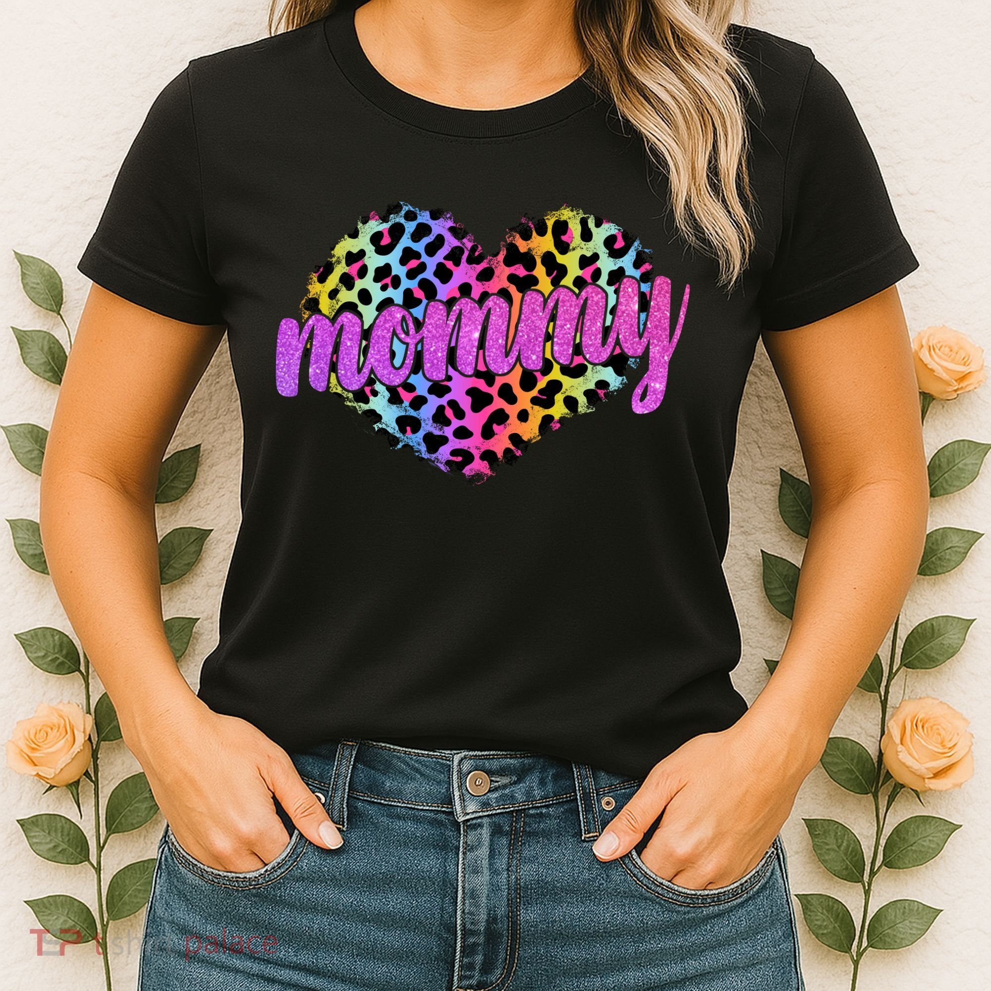Mommy Animal Print Mothers Day Women's T-Shirt