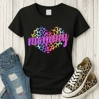 Mommy Animal Print Mothers Day Women's T-Shirt thumb 3
