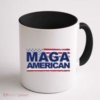 Maga American Pro Trump Flag Coffee Mug thumb 1