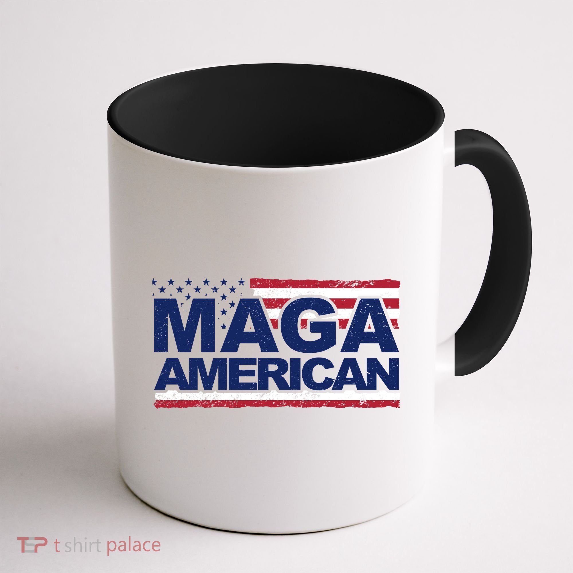Maga American Pro Trump Flag Coffee Mug