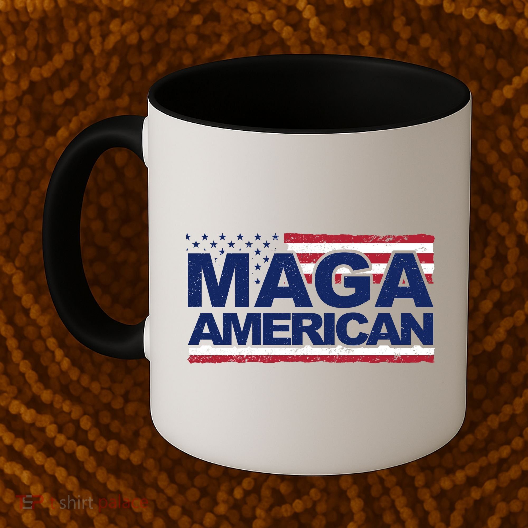 Maga American Pro Trump Flag Coffee Mug