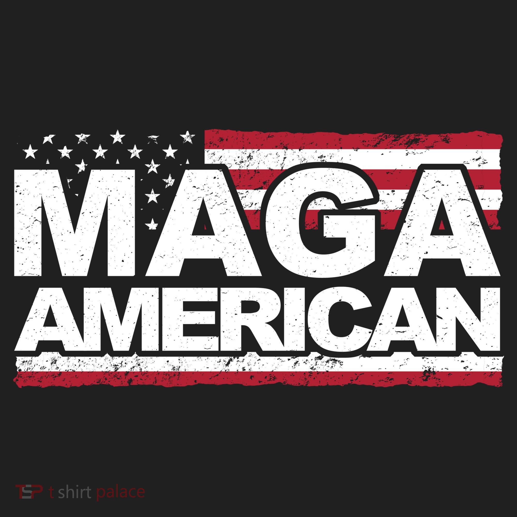 Maga American Pro Trump Flag Tumbler