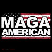 Maga American Pro Trump Flag Ornament thumb 1