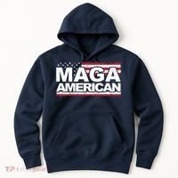 Maga American Pro Trump Flag Hoodie thumb 0