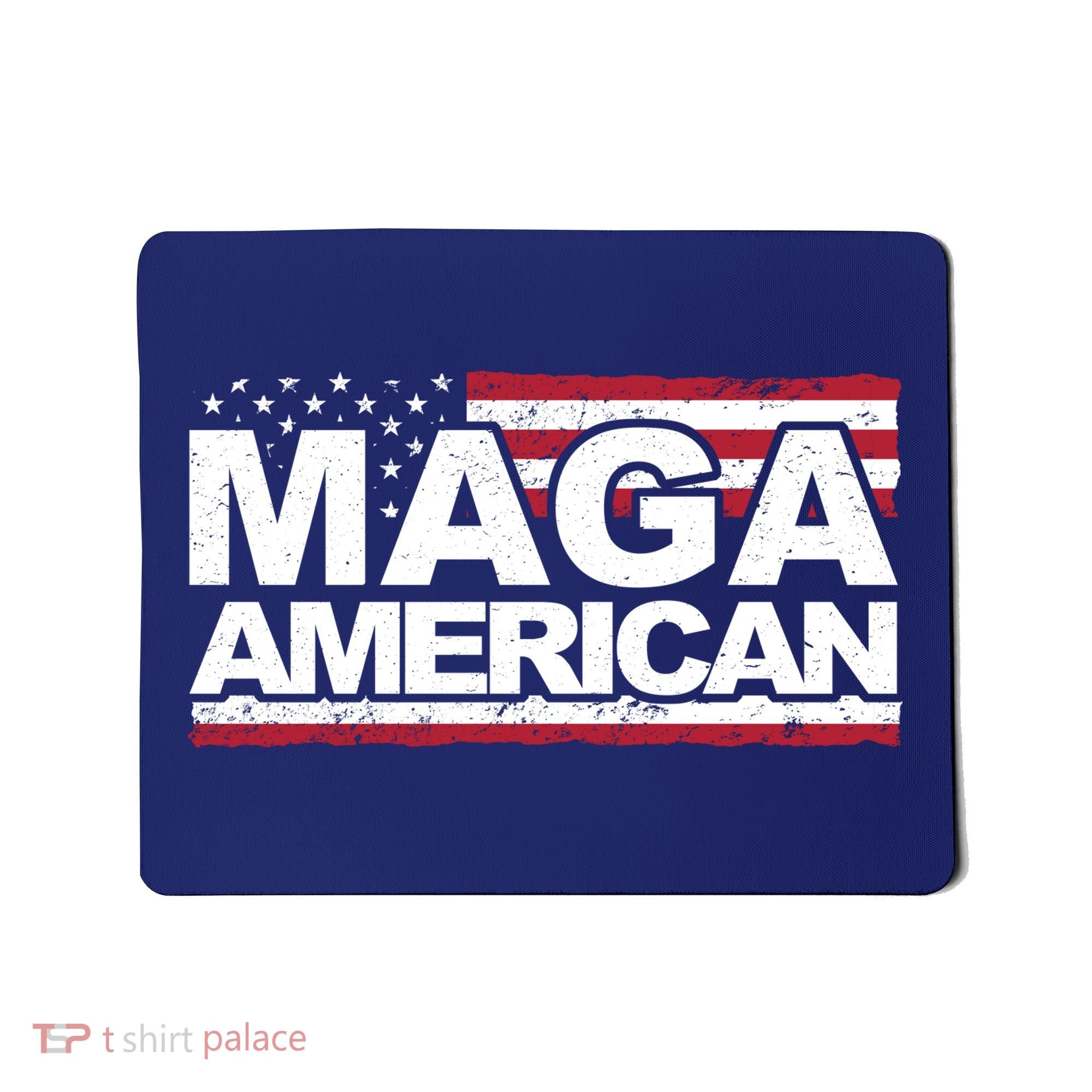 Maga American Pro Trump Flag Mousepad