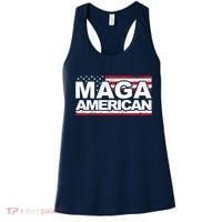 Maga American Pro Trump Flag Women's Tank Top thumb 0