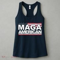 Maga American Pro Trump Flag Women's Tank Top thumb 3