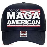 Maga American Pro Trump Flag Hat thumb 0