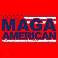 Maga American Pro Trump Flag Santa Hat thumb 1