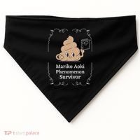 Mariko Aoki Phenomenon Survivor Funny Book Bookstore USA-Made Doggie Bandana thumb 0