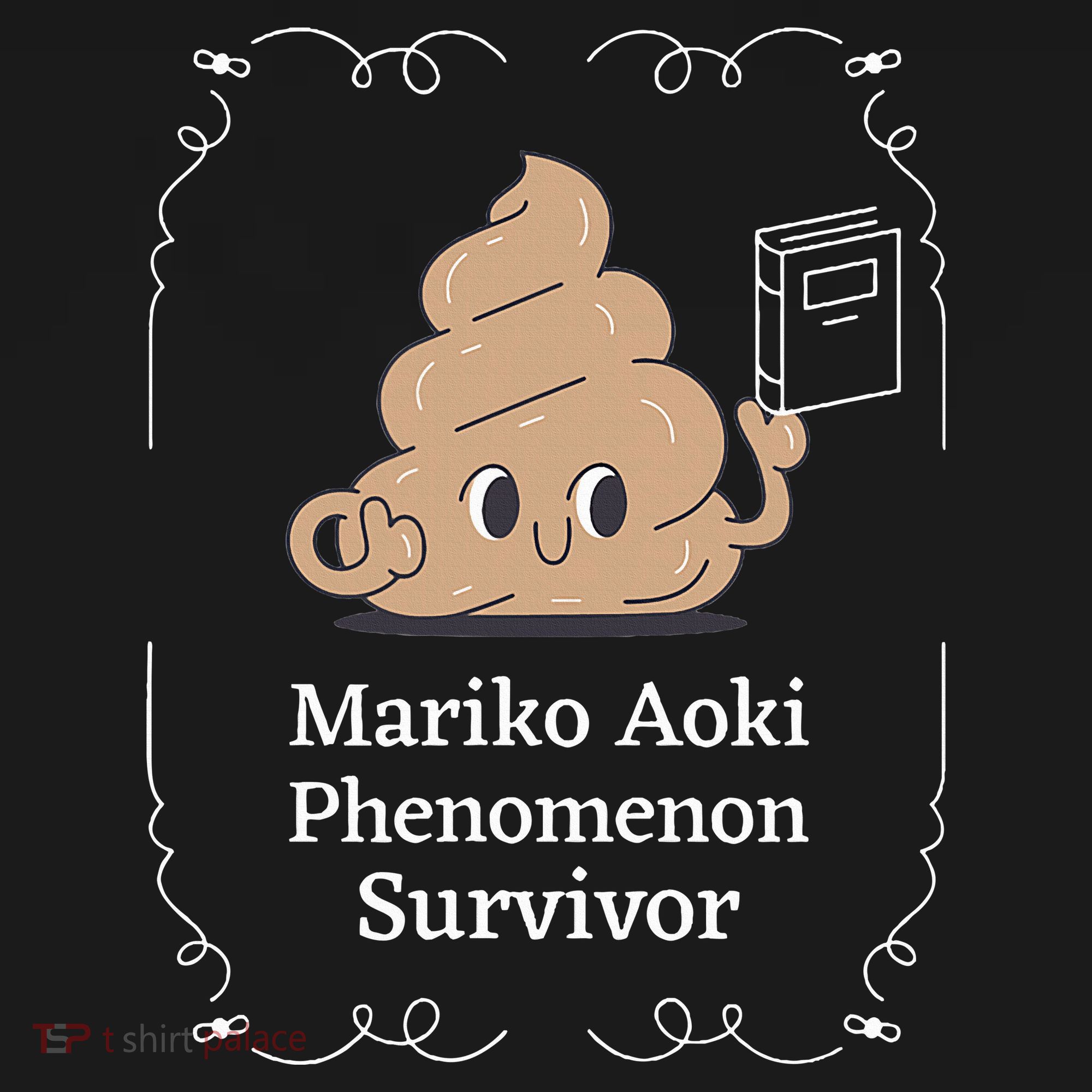 Mariko Aoki Phenomenon Survivor Funny Book Bookstore USA-Made Doggie Bandana