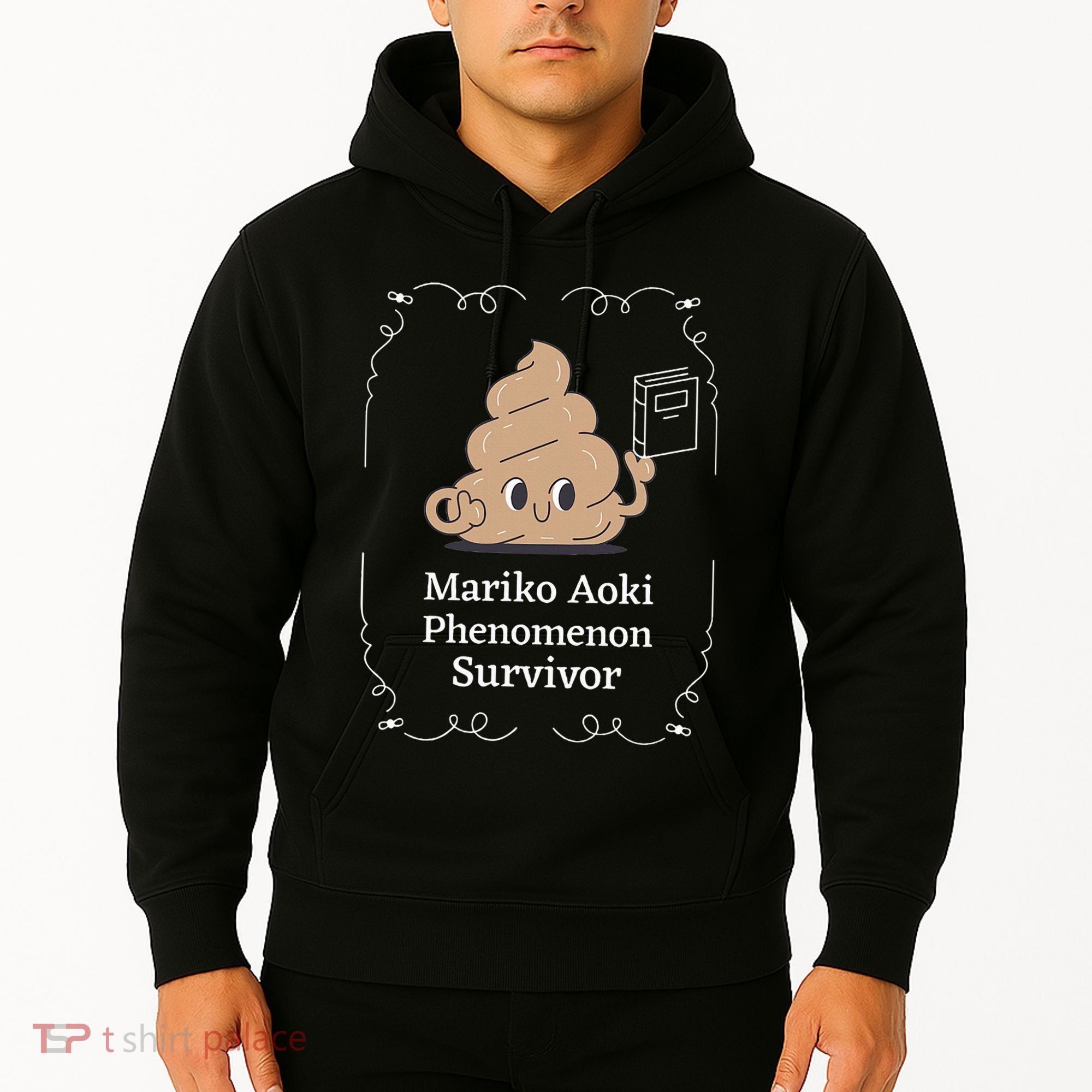 Mariko Aoki Phenomenon Survivor Funny Book Bookstore Hoodie