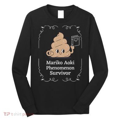 Mariko Aoki Phenomenon Survivor Funny Book Bookstore Long Sleeve Shirt