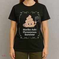 Mariko Aoki Phenomenon Survivor Funny Book Bookstore T-Shirt thumb 4
