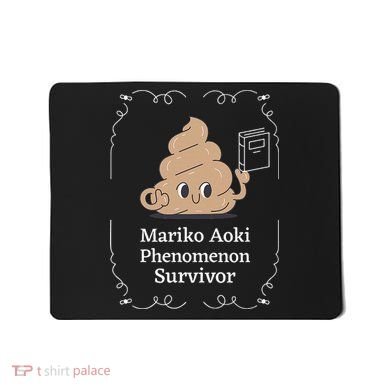 Mariko Aoki Phenomenon Survivor Funny Book Bookstore Mousepad