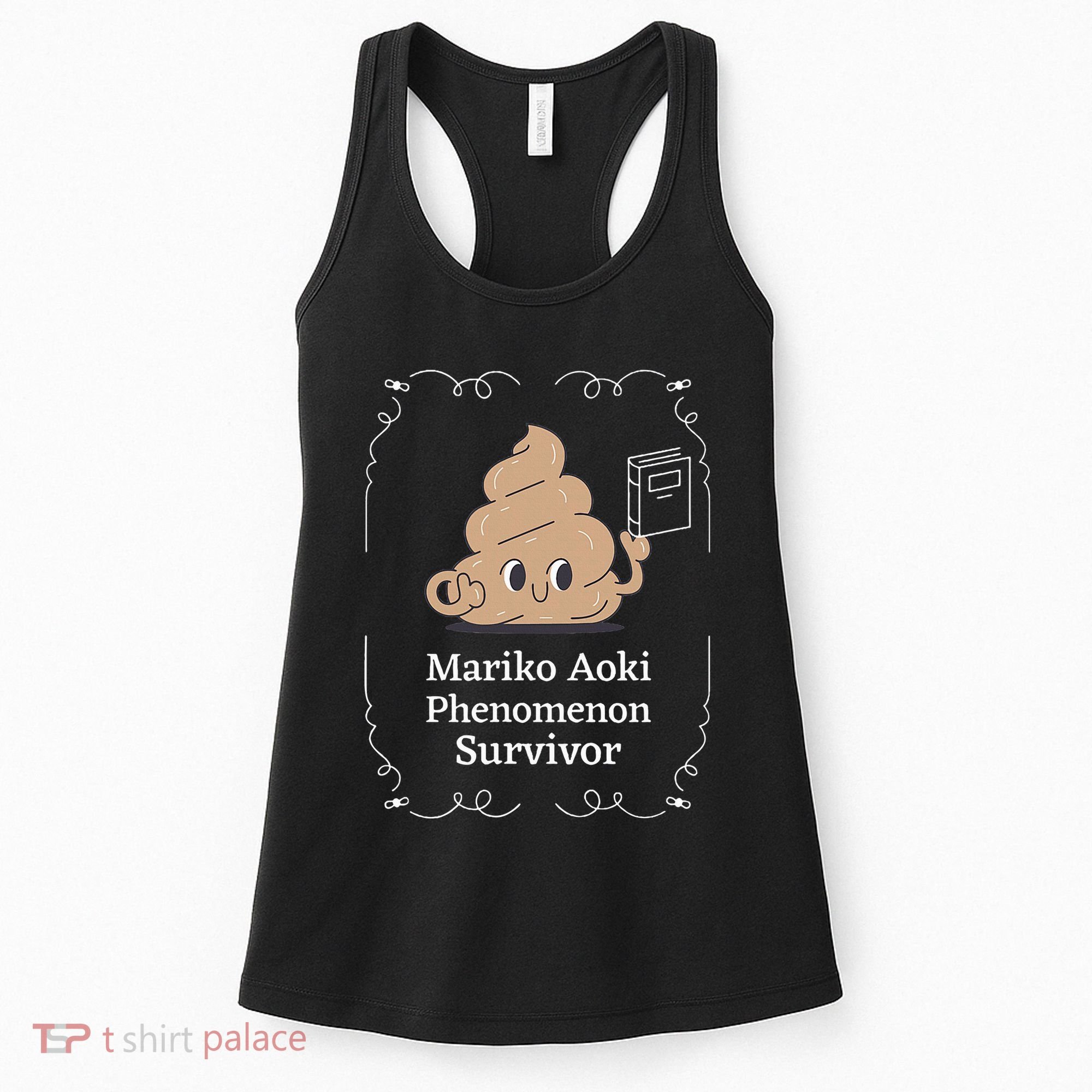 Mariko Aoki Phenomenon Survivor Funny Book Bookstore Women's Tank Top