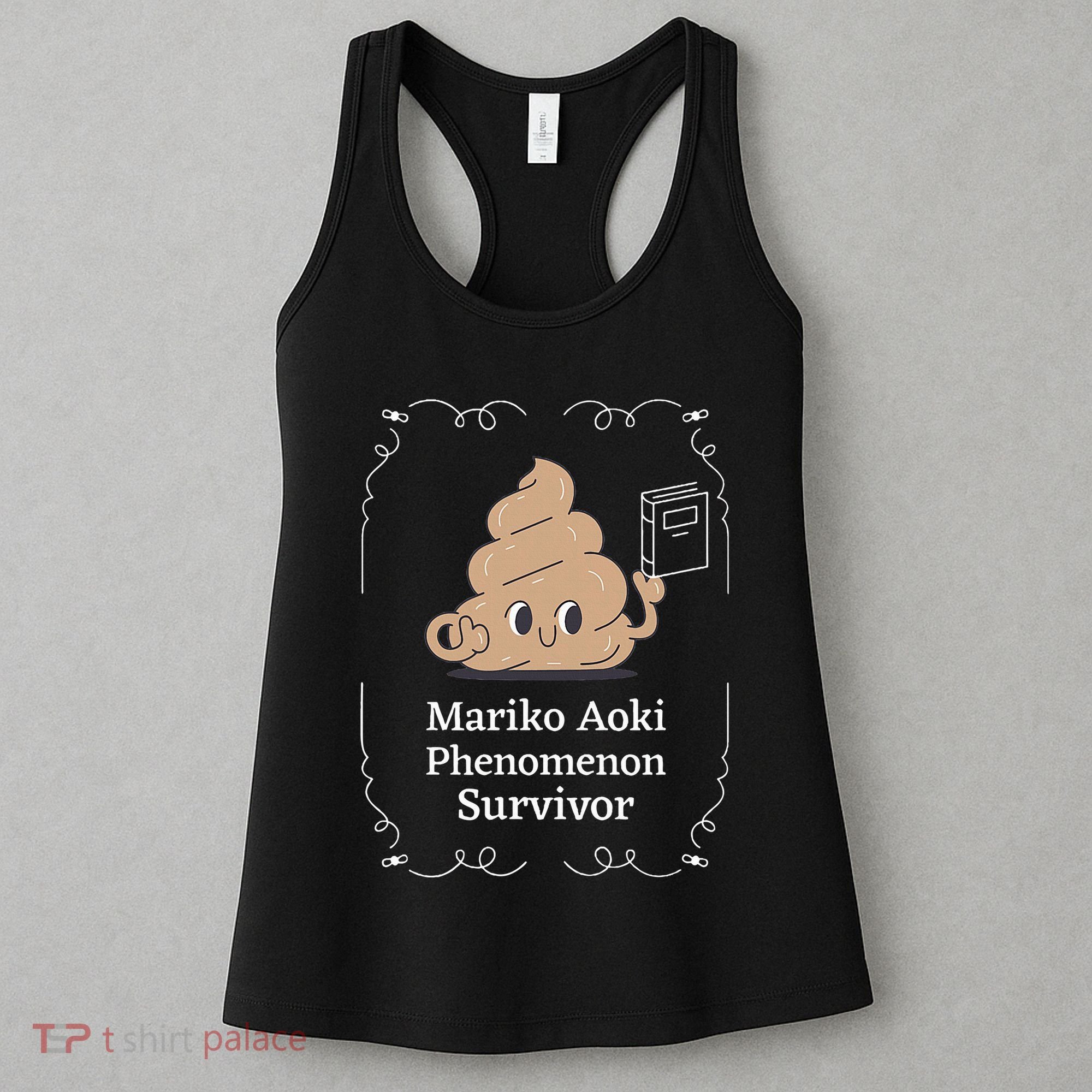 Mariko Aoki Phenomenon Survivor Funny Book Bookstore Women's Tank Top
