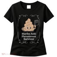 Mariko Aoki Phenomenon Survivor Funny Book Bookstore Women's T-Shirt thumb 0