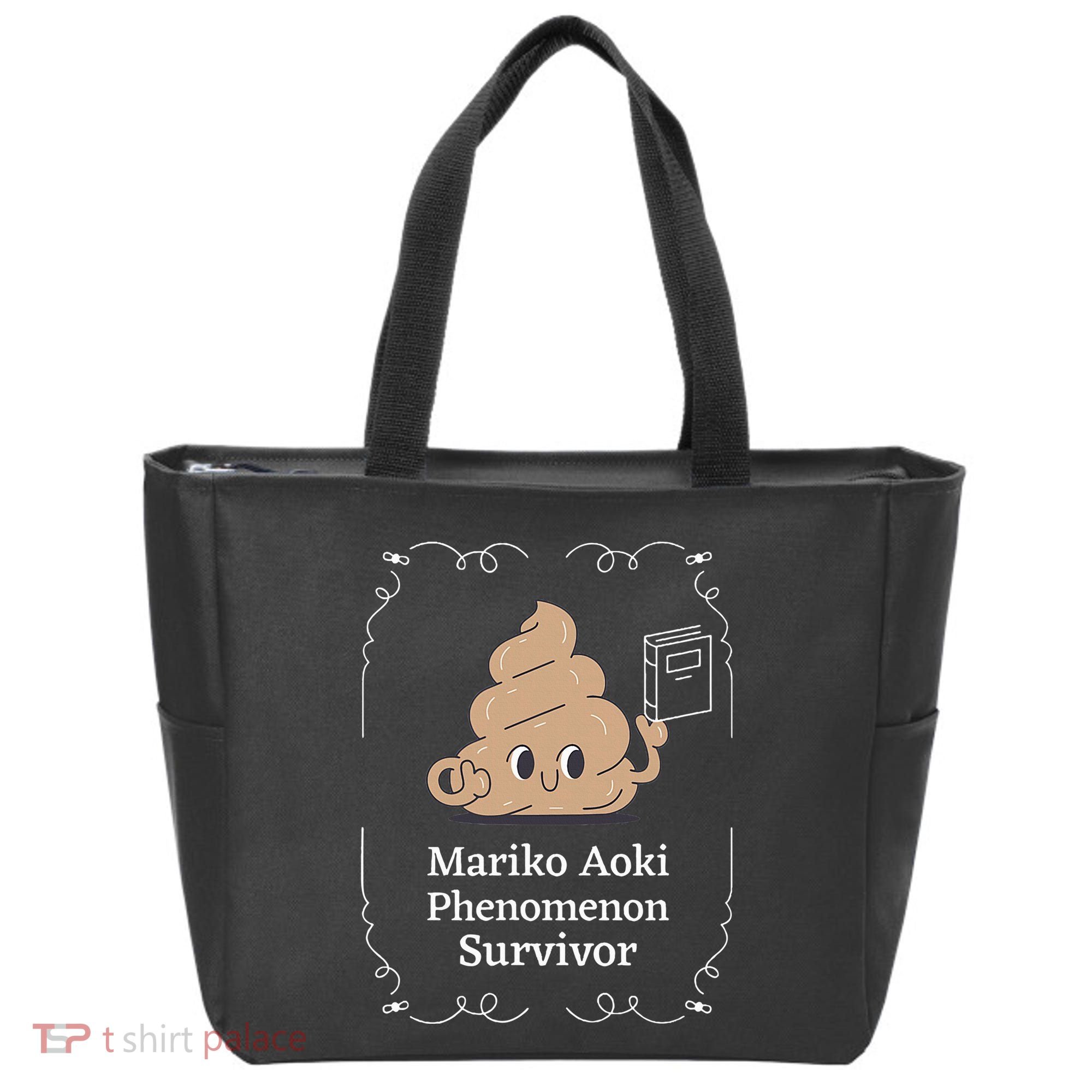 Mariko Aoki Phenomenon Survivor Funny Book Bookstore Tote Bag