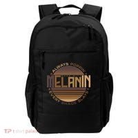 Melanin Always Poppin Every Shade Slays Backpack thumb 0