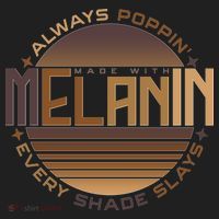 Melanin Always Poppin Every Shade Slays Hat thumb 2