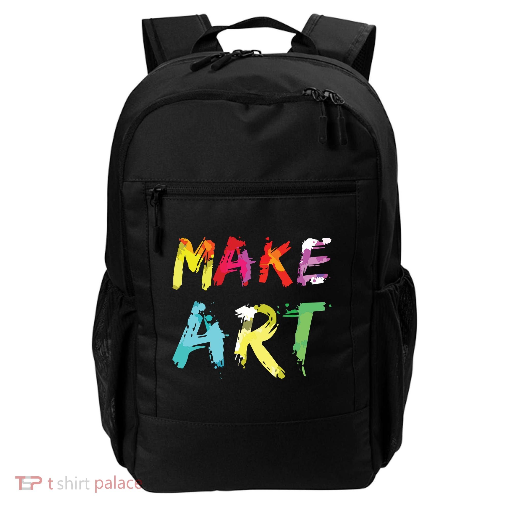 Make Art Painter Artist Teacher Artsy Gift Backpack