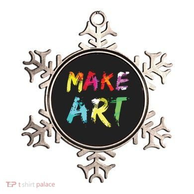 Make Art Painter Artist Teacher Artsy Gift Ornament