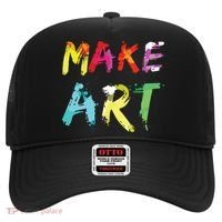 Make Art Painter Artist Teacher Artsy Gift Hat thumb 0