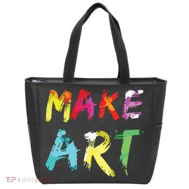 Make Art Painter Artist Teacher Artsy Gift Tote Bag