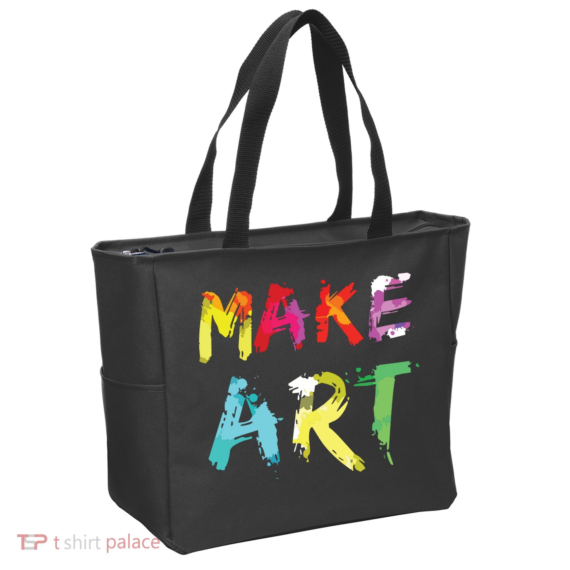 Make Art Painter Artist Teacher Artsy Gift Tote Bag
