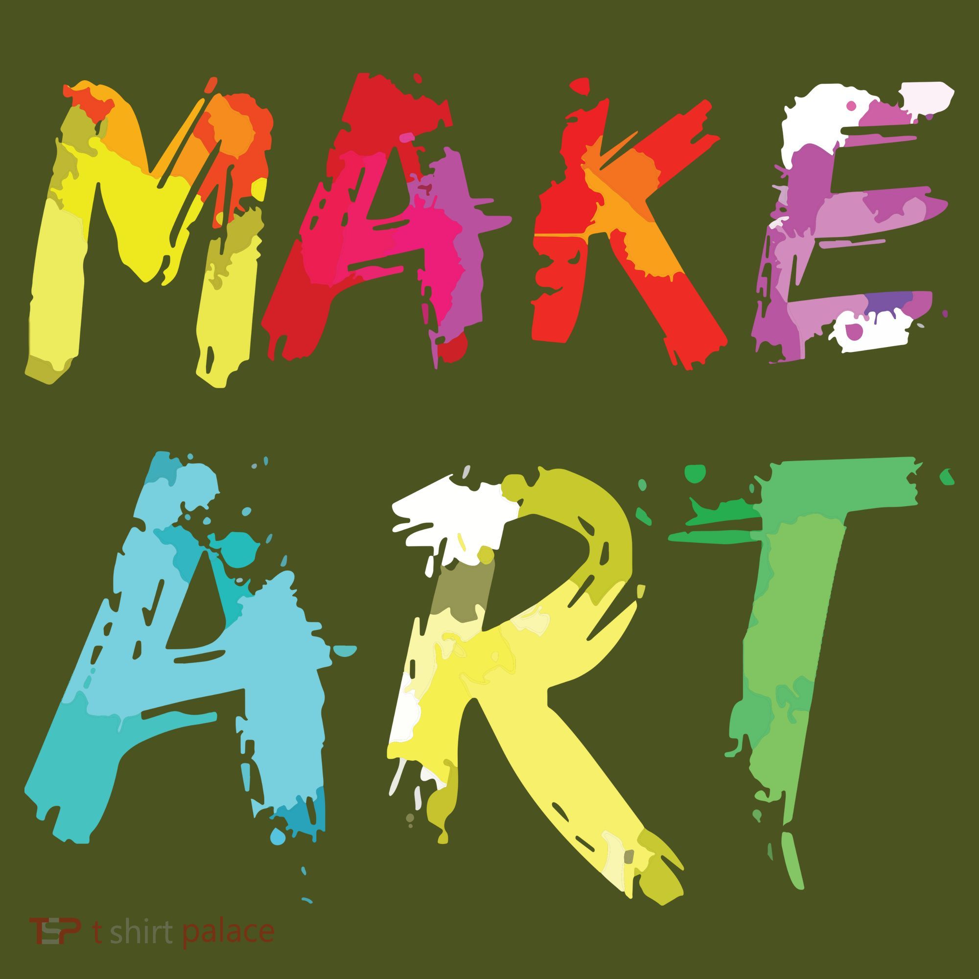 Make Art Painter Artist Teacher Artsy Gift The Baniff Cuffed Pom Beanie